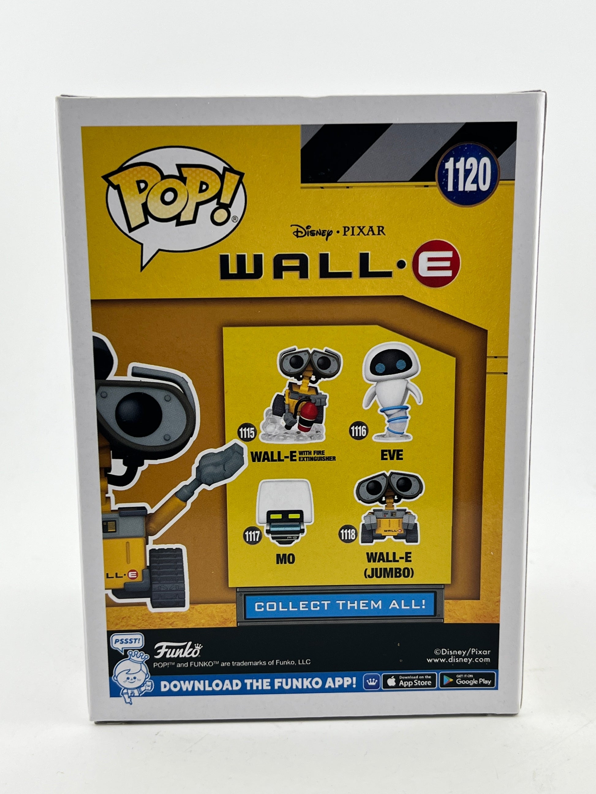 Funko POP! Disney Pixar Wall • E - Wall-E #1120 - Funko Exclusive FRENLY BRICKS - Open 7 Days