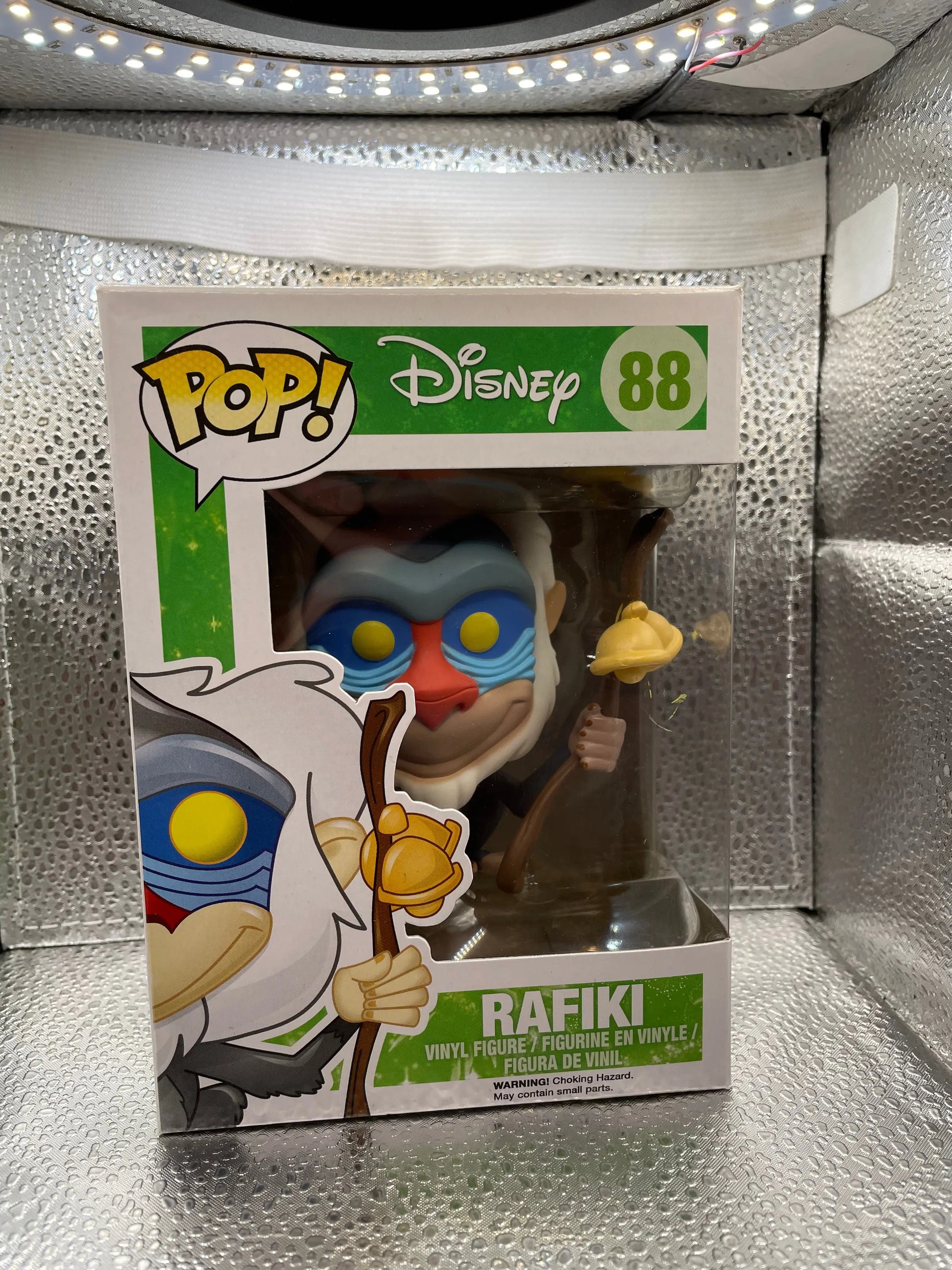 Lion King Rafiki Funko Pop! Vinyl Disney Baboon Monkey Figure #88 Simba Friend FRENLY BRICKS - Open 7 Days