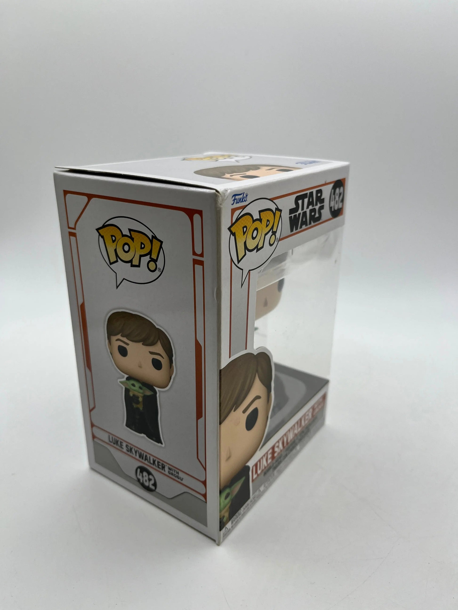Funko POP! Star Wars Luke Skywalker With Grogu #482 - Vinyl Collectable FRENLY BRICKS - Open 7 Days