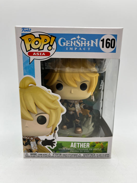 Funko POP! Asia Genshin Impact - Aether #160 - Vinyl Collectable FRENLY BRICKS - Open 7 Days