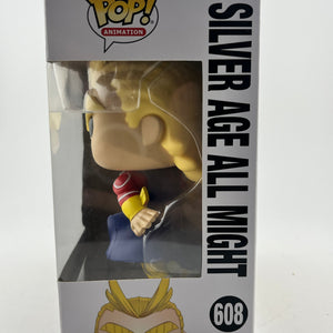 Funko POP! Animation My Hero Academia - Silver Age All Might #608 - Vinyl Collectable FRENLY BRICKS - Open 7 Days