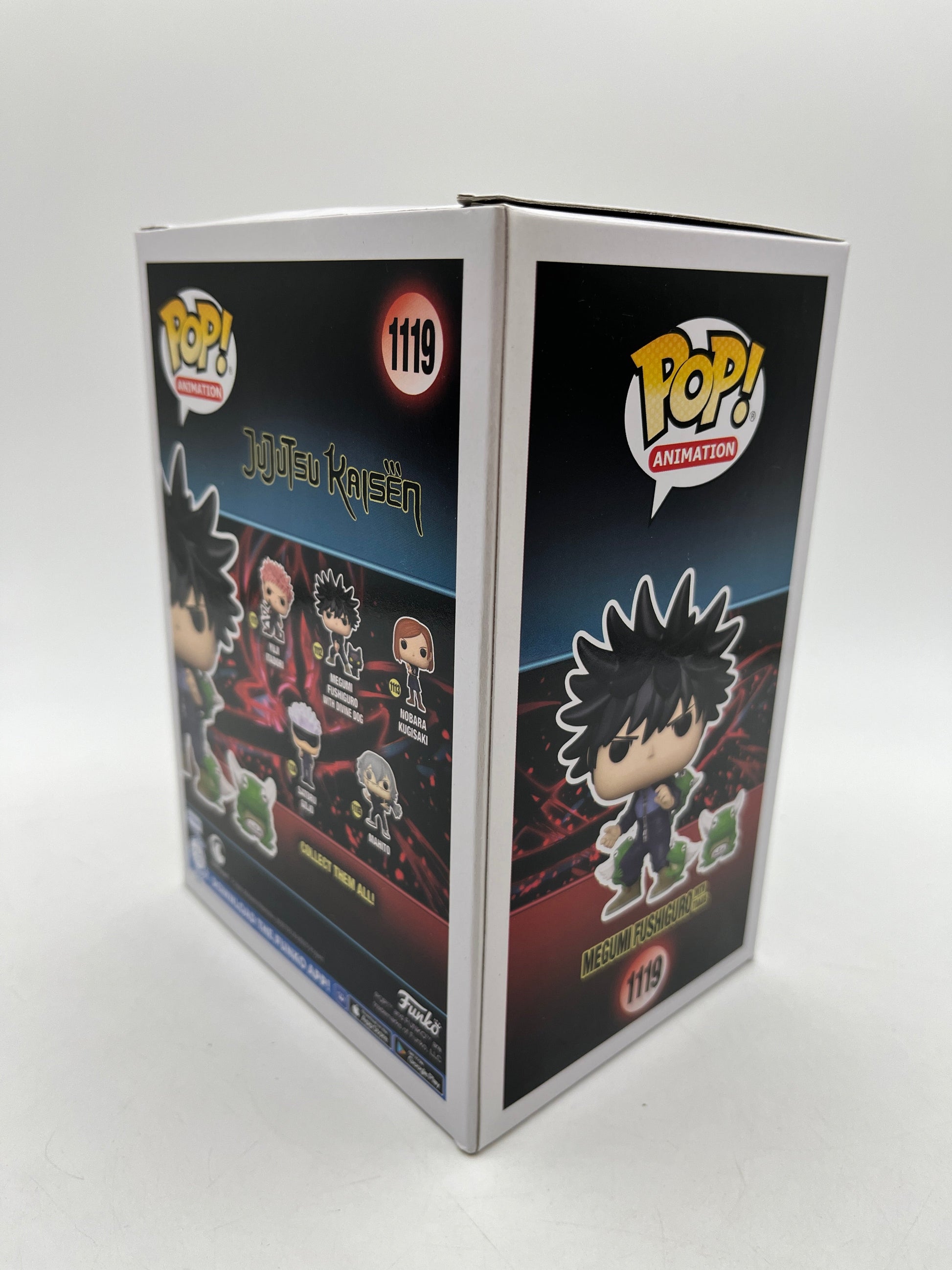 Funko POP! Animation JuJutsu Kaisen - Megumi Fushiguro With Toads #1119 - Vinyl Collectable FRENLY BRICKS - Open 7 Days