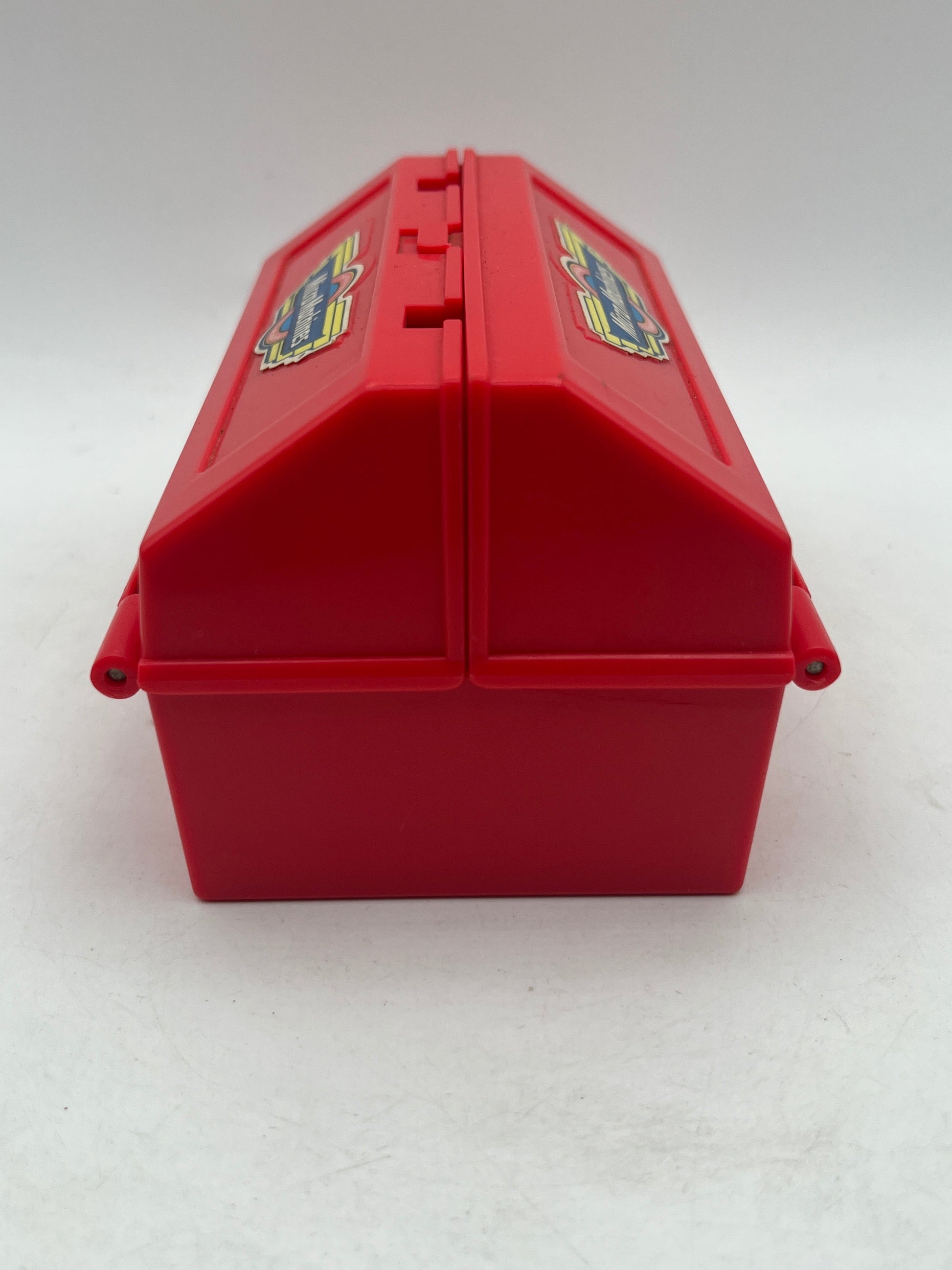 Vintage Galoob Micro Machines Mini Speed Shop Toolbox FRENLY BRICKS - Open 7 Days