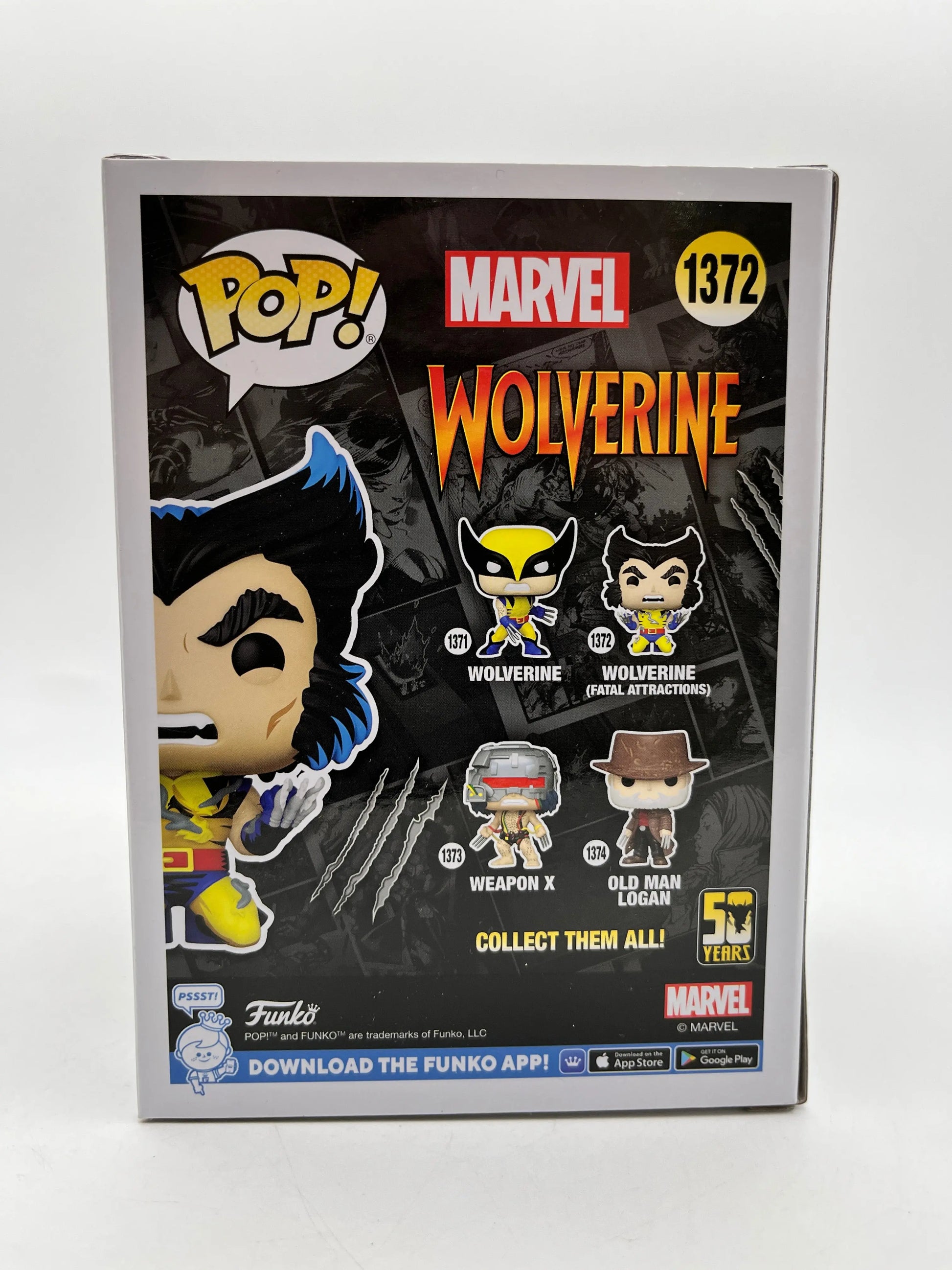 Funko POP! Marvel Wolverine (Fatal Attraction) #1372 - Exclusive Marvel Collectors Corps FRENLY BRICKS - Open 7 Days