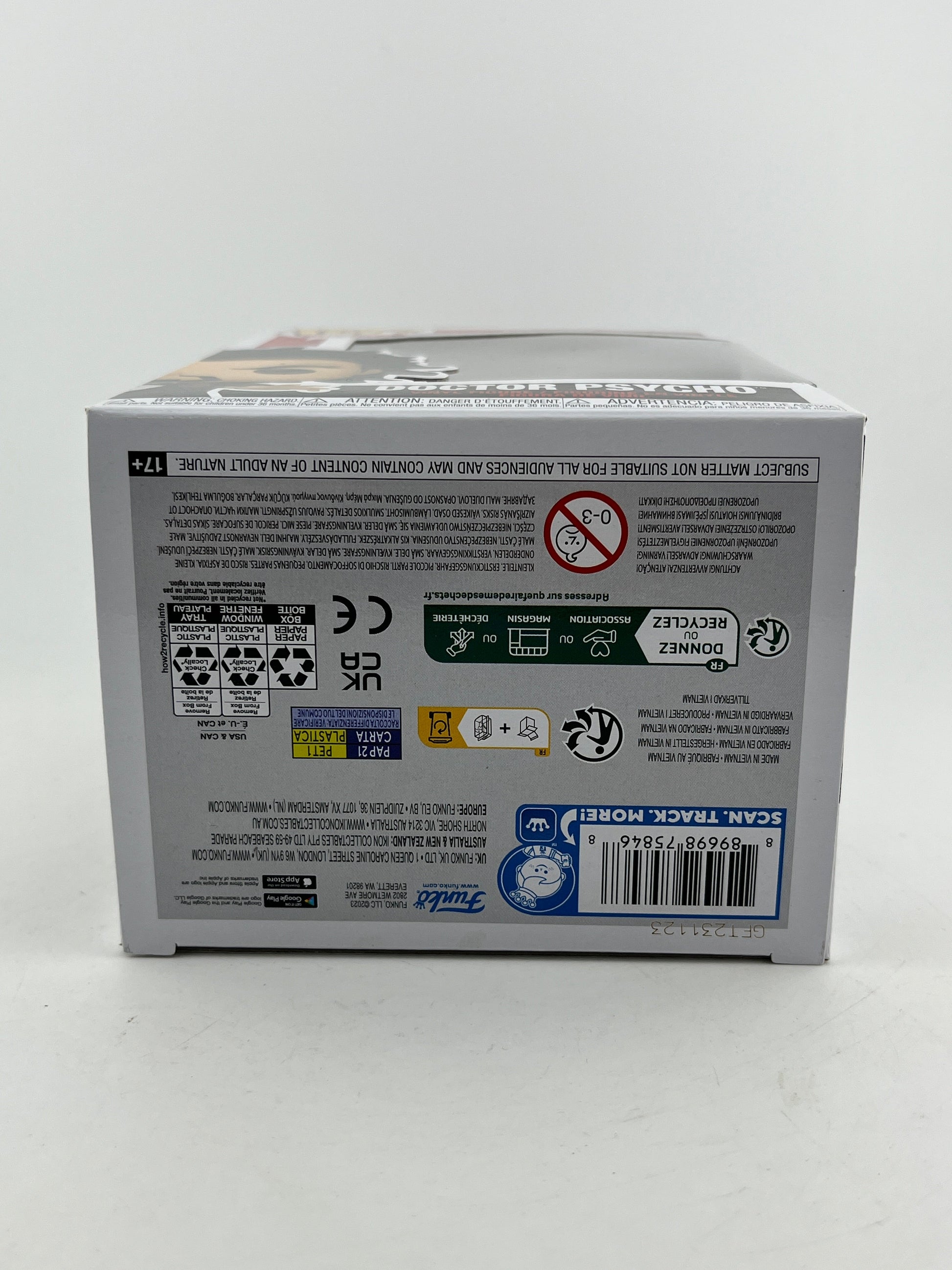 Funko POP! DC Harley Quinn - Doctor Psycho #498 - Vinyl Collectable FRENLY BRICKS - Open 7 Days