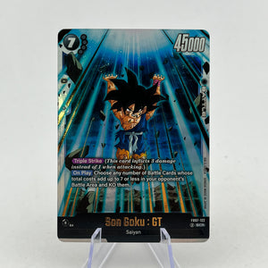 Dragon Ball Card Game Fusion World Son Goku : GT FB07-122 Secret Rare FRENLY BRICKS - Open 7 Days