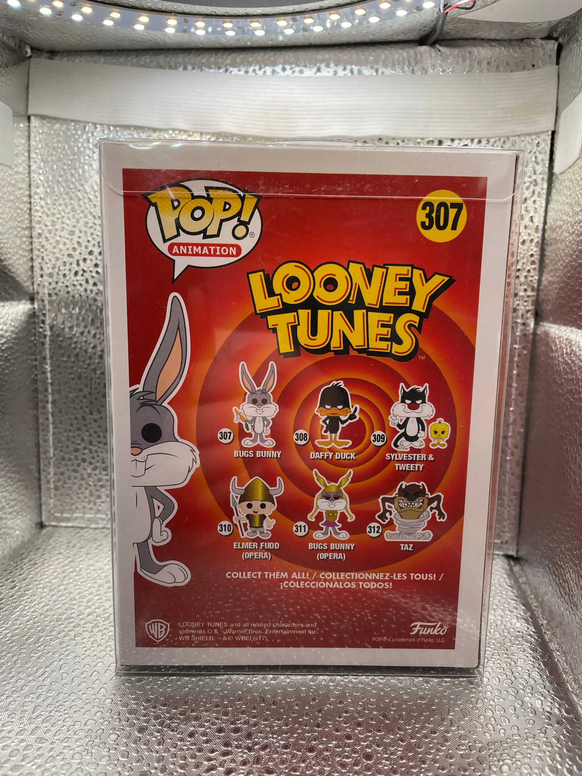 Funko Pop Vinyl Looney Tunes-Bugs Bunny Flocked #307 Special Edition Vaulted FRENLY BRICKS - Open 7 Days