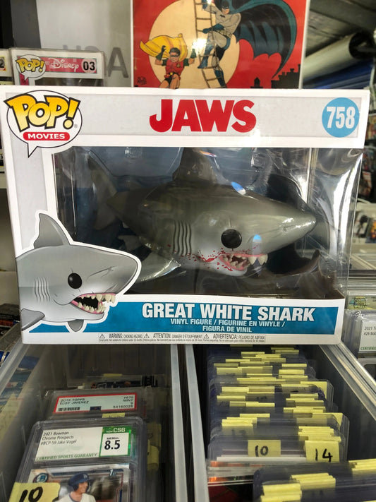 FUNKO POP VINYL 758 Jaws Great White Shark - FRENLY BRICKS - Open 7 Days