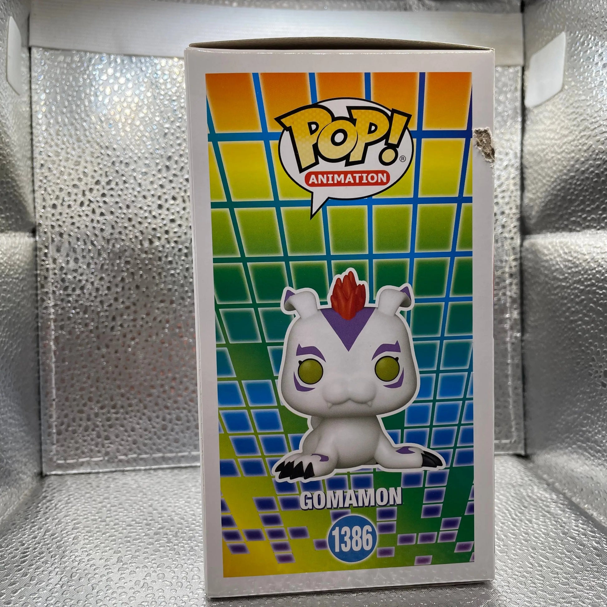 FUNKO POP ANIMATION VINYL FIGURE DIGIMON GOMAMON 1386 FRENLY BRICKS - Open 7 Days