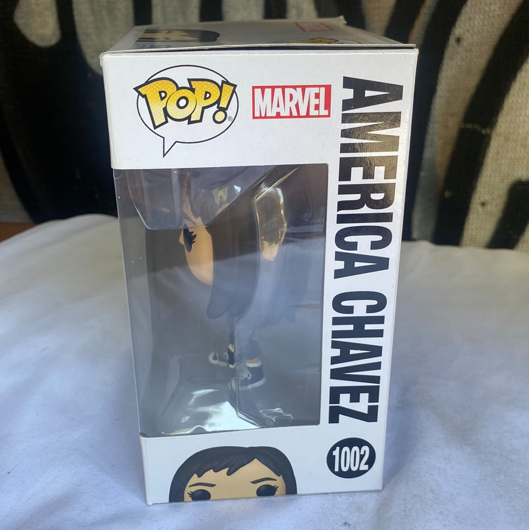 Funko POP! America Chavez #1002 FRENLY BRICKS - Open 7 Days