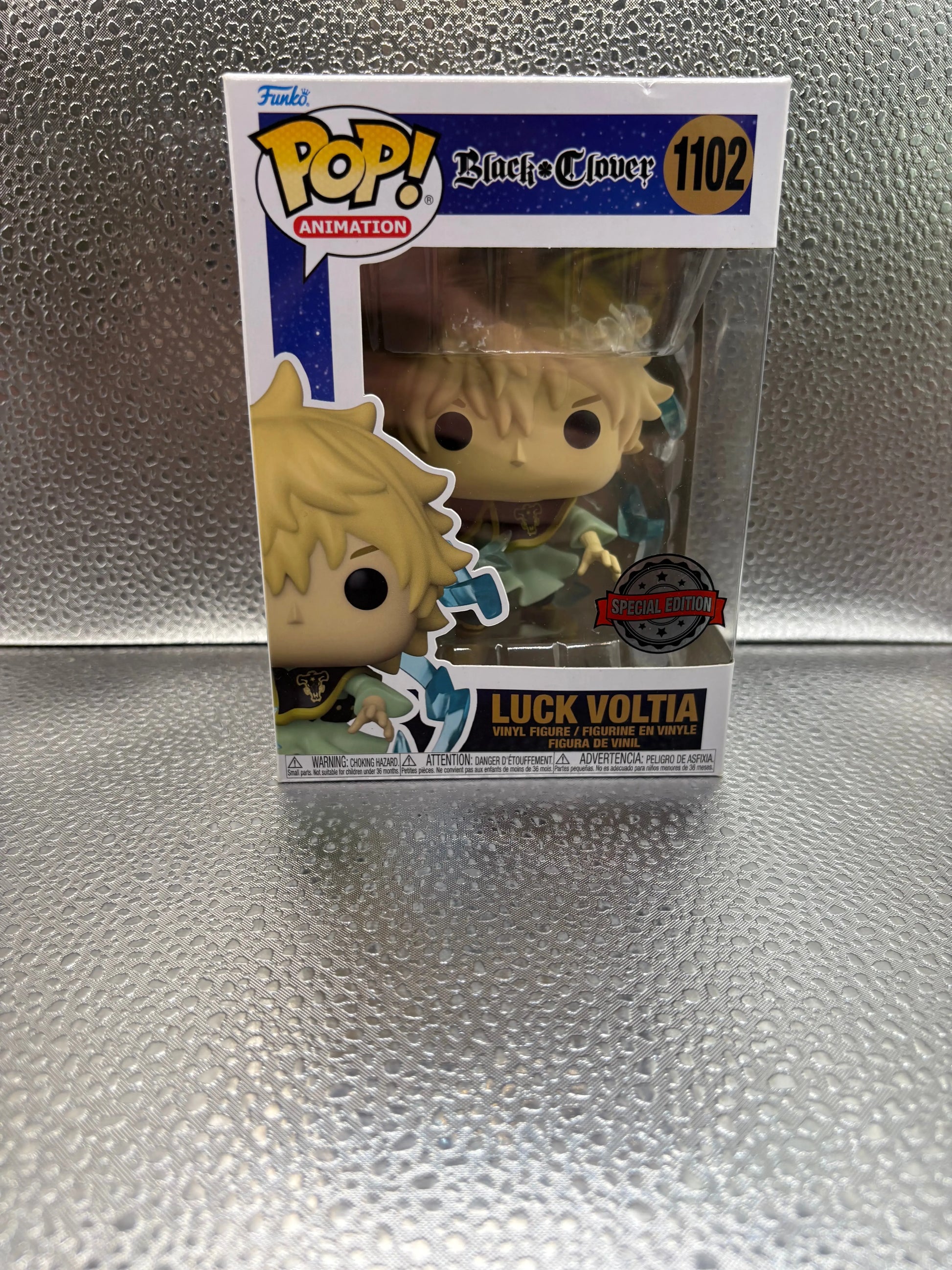 Funko pop Vinyl #1102 Black Clover Luck Voltia FRENLY BRICKS - Open 7 Days