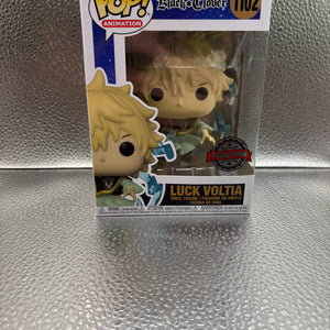 Funko pop Vinyl #1102 Black Clover Luck Voltia FRENLY BRICKS - Open 7 Days