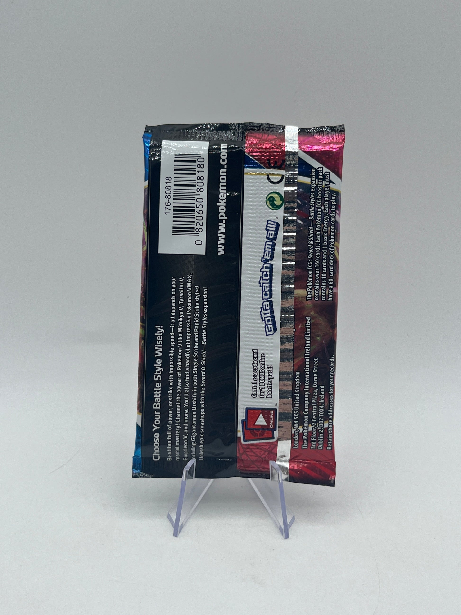 Sword & Shield Battle Styles Complete 4 Pack Art Set - Sealed FRENLY BRICKS - Open 7 Days