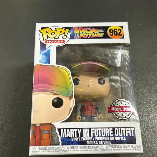 Funko Pop Movies #962 Back to the Future Marty in Future Outfit FRENLY BRICKS - Open 7 Days