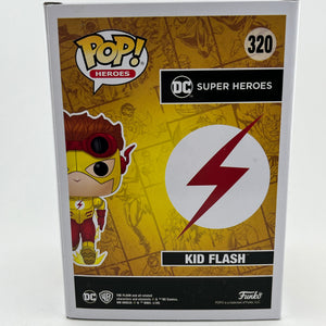 Funko POP! Heroes DC - Kid Flash #320 - Glow Chase - Special Edition FRENLY BRICKS - Open 7 Days