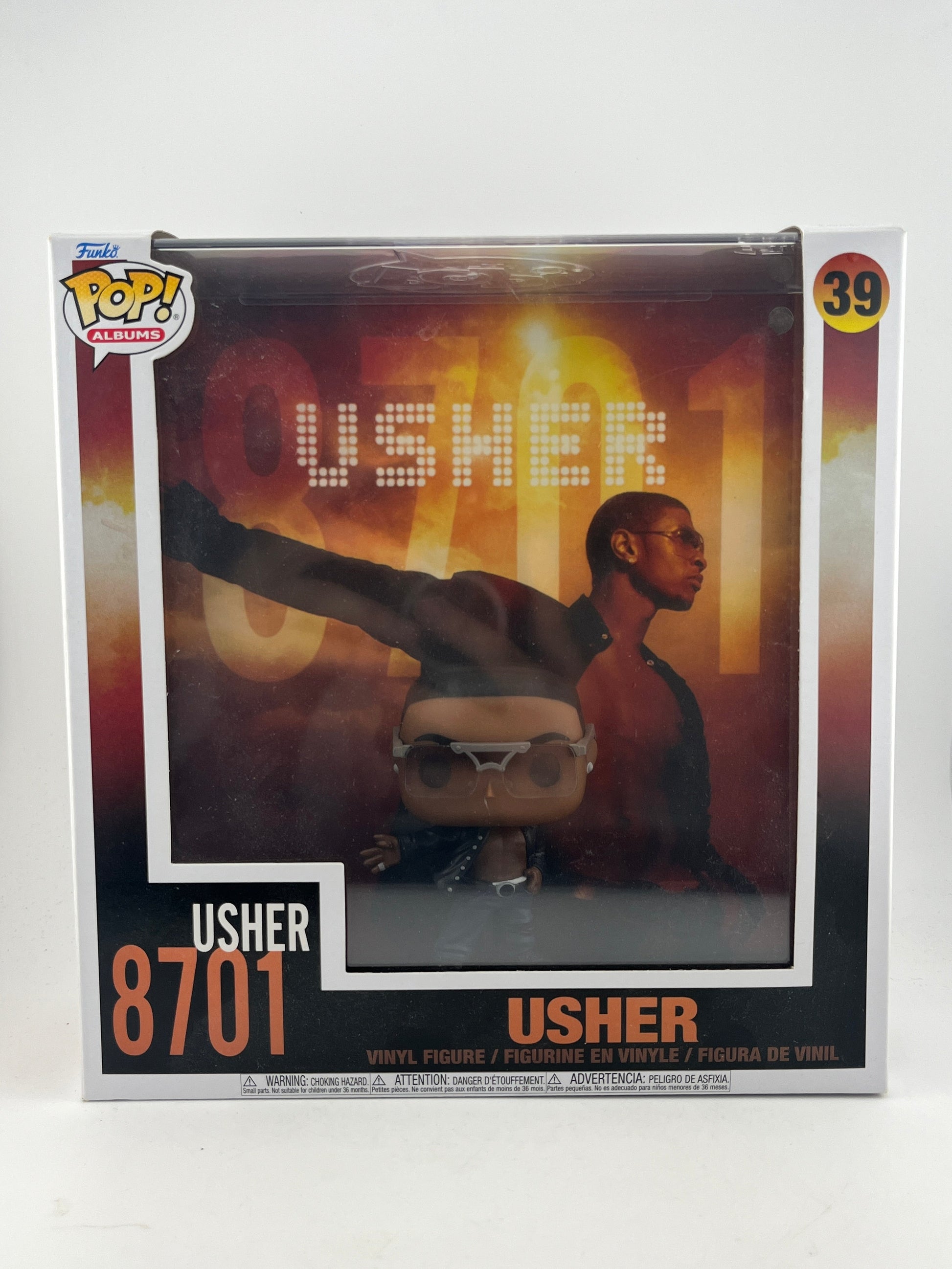 Funko POP! Albums Usher 8701 - Usher - Vinyl Collectable FRENLY BRICKS - Open 7 Days