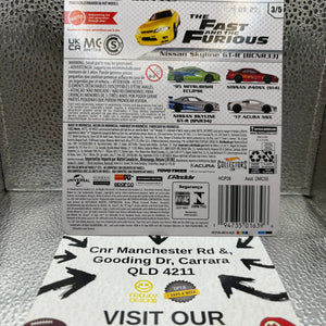 Hotwheels Nissan Skyline Gt-R (BCNR33) FRENLY BRICKS - Open 7 Days