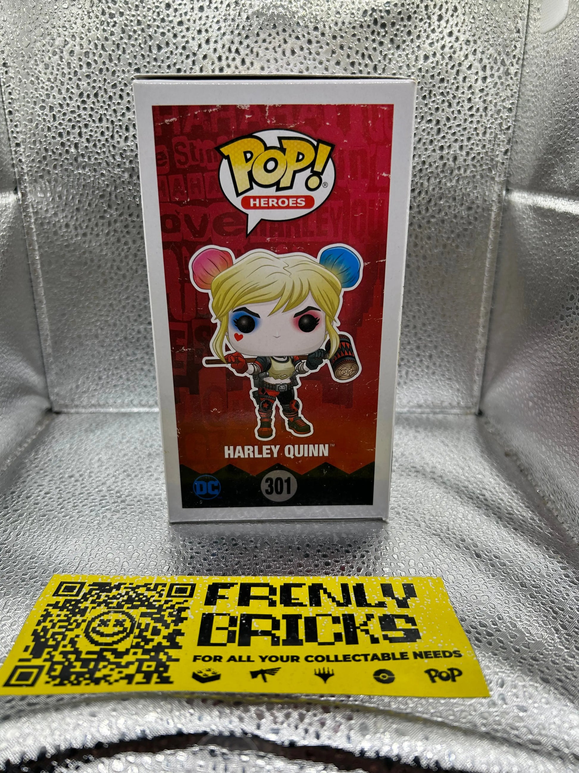 POP! 301 SPECIAL EDITION HARLEY QUINN FRENLY BRICKS - Open 7 Days