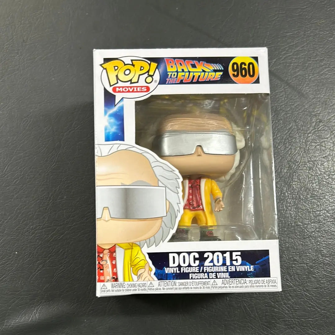 Funko Pop! Vinyl: Back to the Future - Doc (2015) #960 FRENLY BRICKS - Open 7 Days