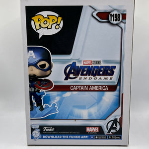 Funko POP! Marvel Avengers Endgame - Captain America #1199 - Glow Special Edition FRENLY BRICKS - Open 7 Days