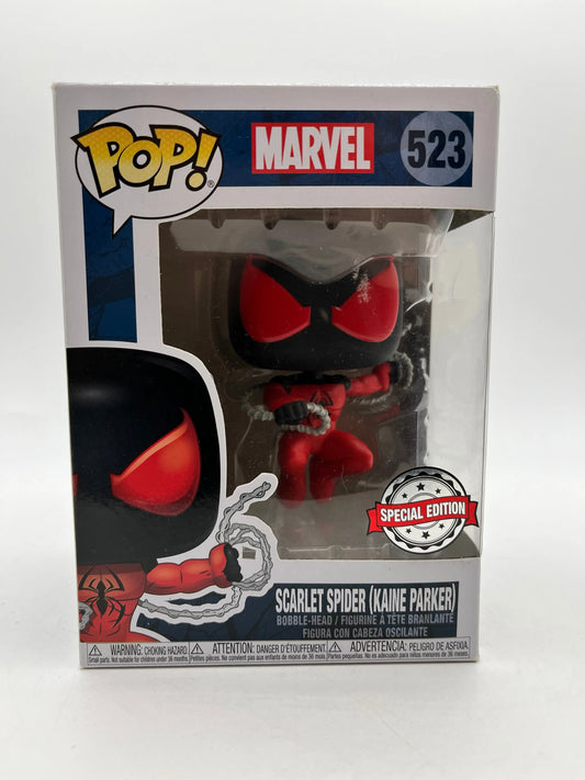 Funko POP! Marvel Scarlet Spider (Kaine Parker) #523 - Special Edition - Vinyl Collectable FRENLY BRICKS - Open 7 Days