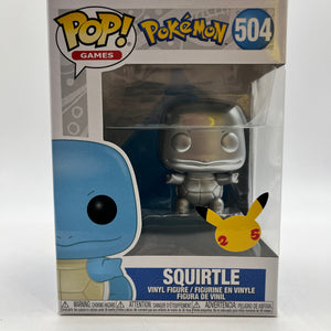 Funko POP! Pokémon - Squirtle #504 - 25th Anniversary Collectable FRENLY BRICKS - Open 7 Days