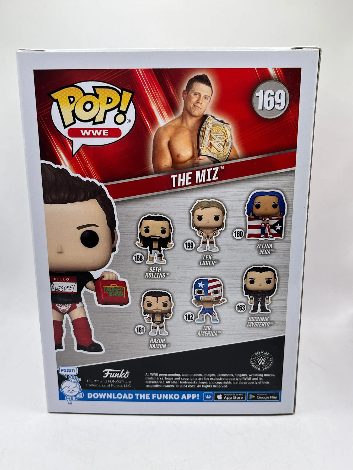 Funko POP! WWE - The Miz #169 - Vinyl Collectable FRENLY BRICKS - Open 7 Days image 3