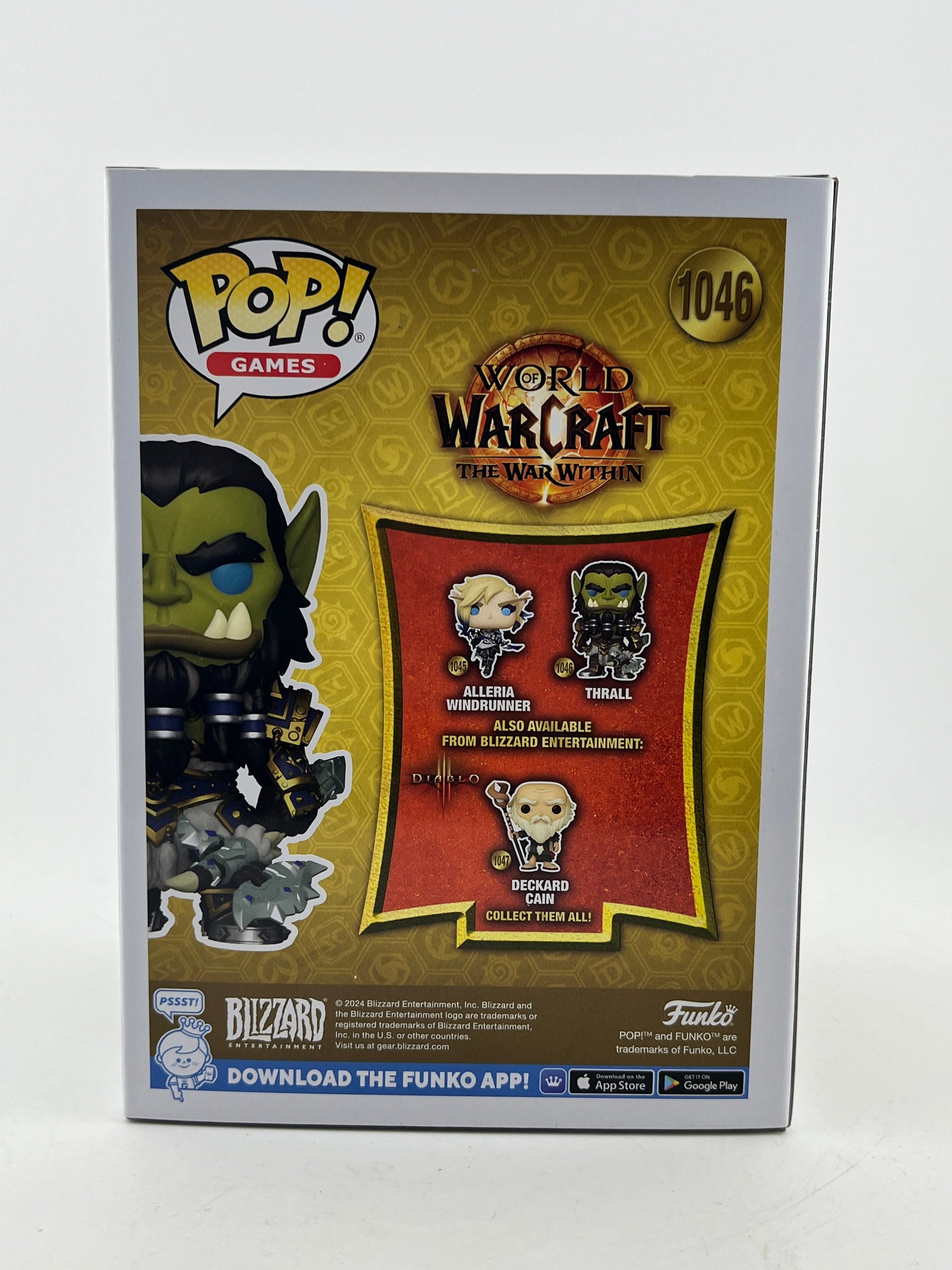 Funko POP! Games World Of WarCraft  - Thrall #1046 - Vinyl Collectable FRENLY BRICKS - Open 7 Days