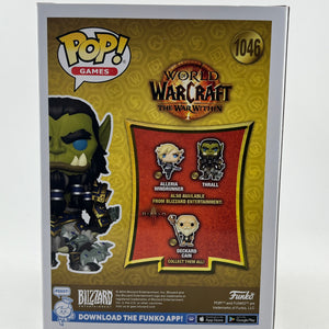 Funko POP! Games World Of WarCraft  - Thrall #1046 - Vinyl Collectable FRENLY BRICKS - Open 7 Days