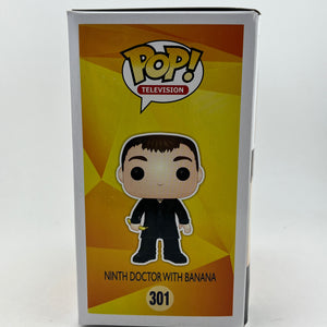 Funko POP! Television Doctor Who - Ninth Doctor With Banana #301 - Vinyl Collectable FRENLY BRICKS - Open 7 Days