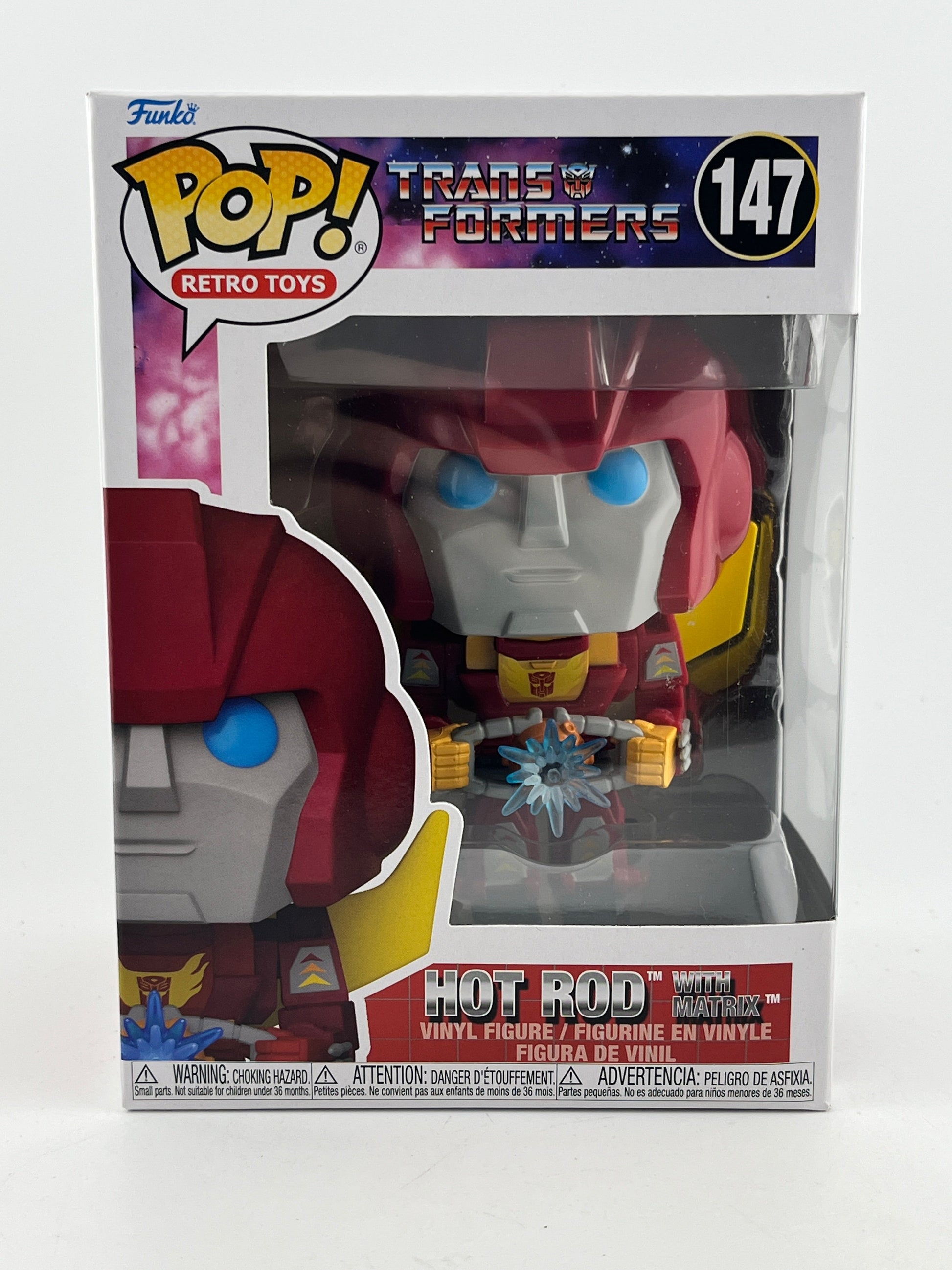 Funko POP! Retro Toys Transformers - Hot Rod With Matrix #147 - Vinyl Collectable FRENLY BRICKS - Open 7 Days