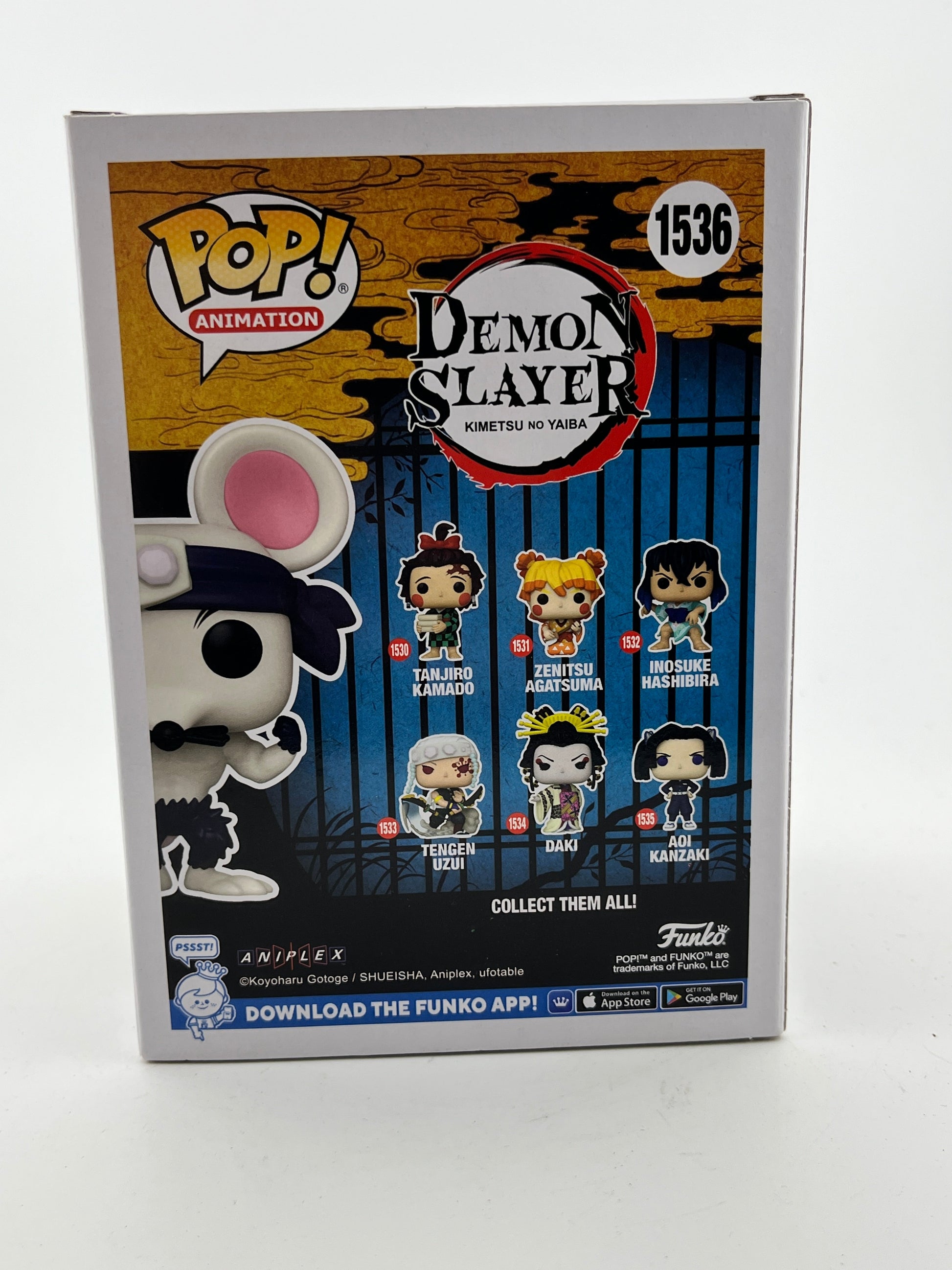 Funko POP! Animation Demon Slayer - Muscle Mouse #1536 - Special Edition FRENLY BRICKS - Open 7 Days