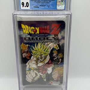 CGC Universal Grade 9.0 - Dragon Ball Z - The Legendary Super Saiyan VHS - Sealed FRENLY BRICKS - Open 7 Days