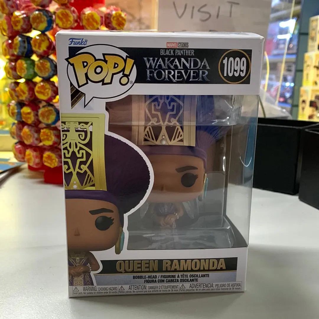 Black Panther 2: Wakanda Forever - Queen Ramonda Pop! Vinyl Figure NEW Funko FRENLY BRICKS - Open 7 Days