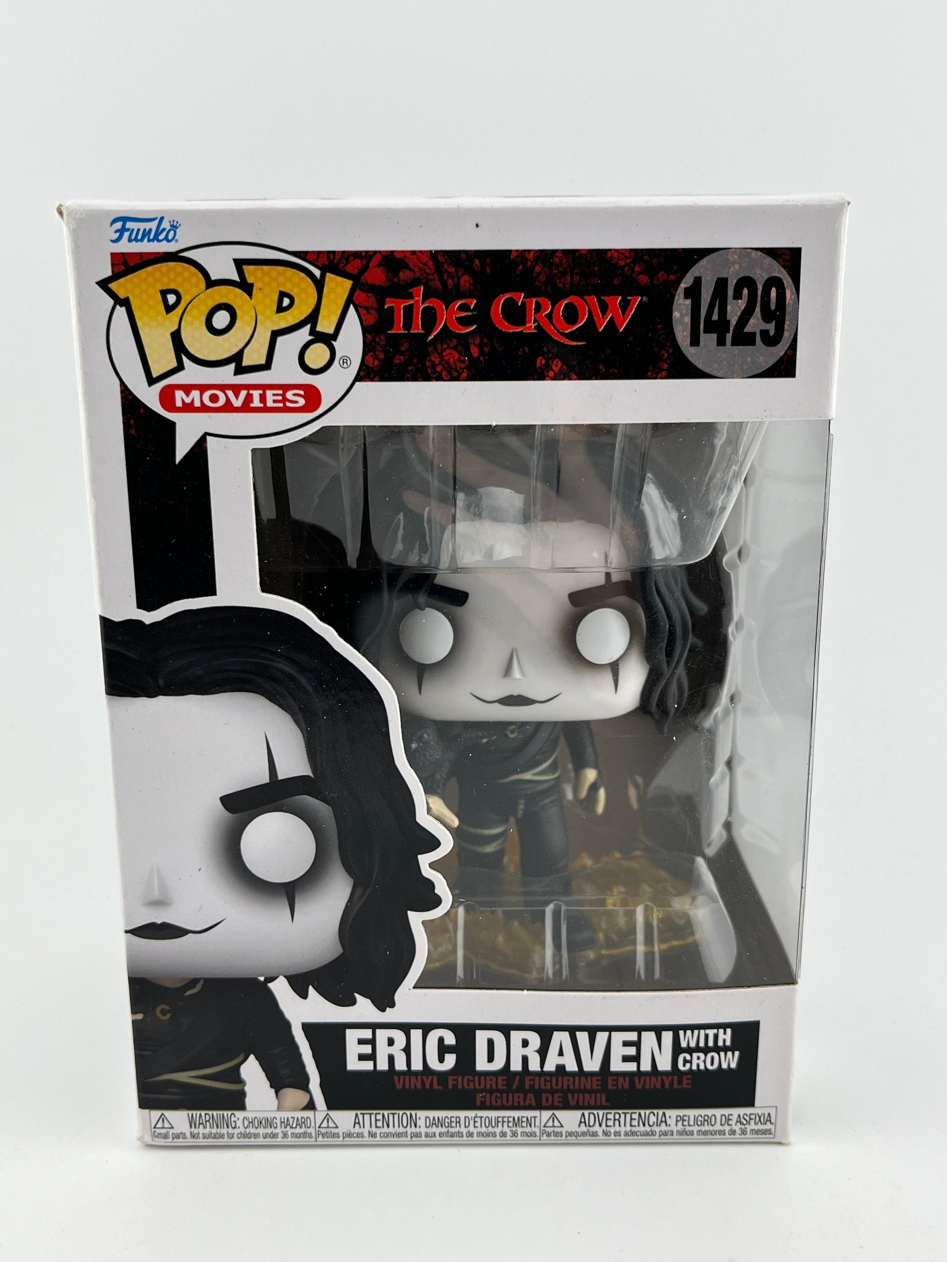 Funko POP! Movies The Crow - Eric Draven With Crow #1429 - Vinyl Collectable FRENLY BRICKS - Open 7 Days