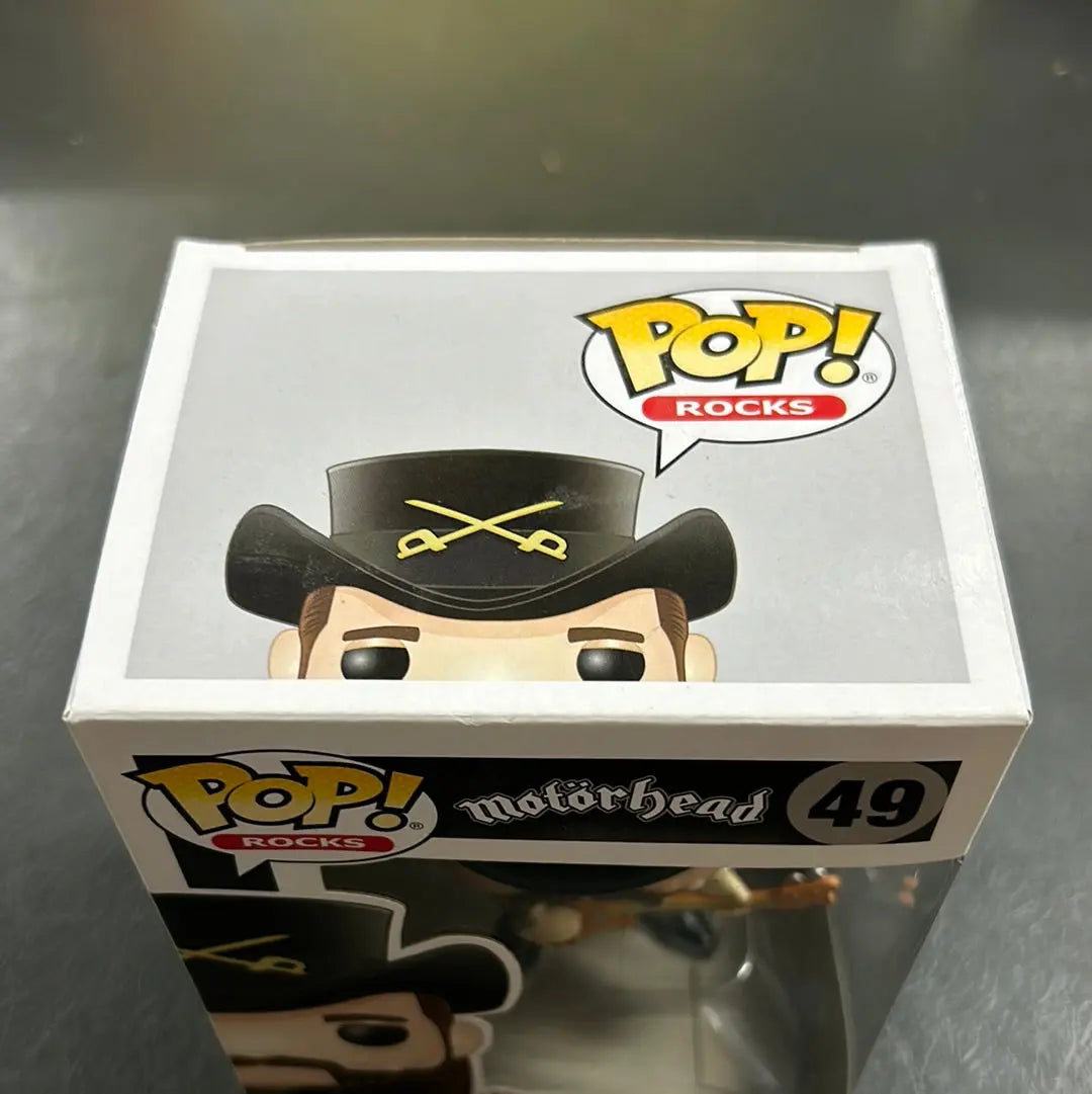 LEMMY KILMISTER #49 Motorhead POP VINYL FRENLY BRICKS - Open 7 Days