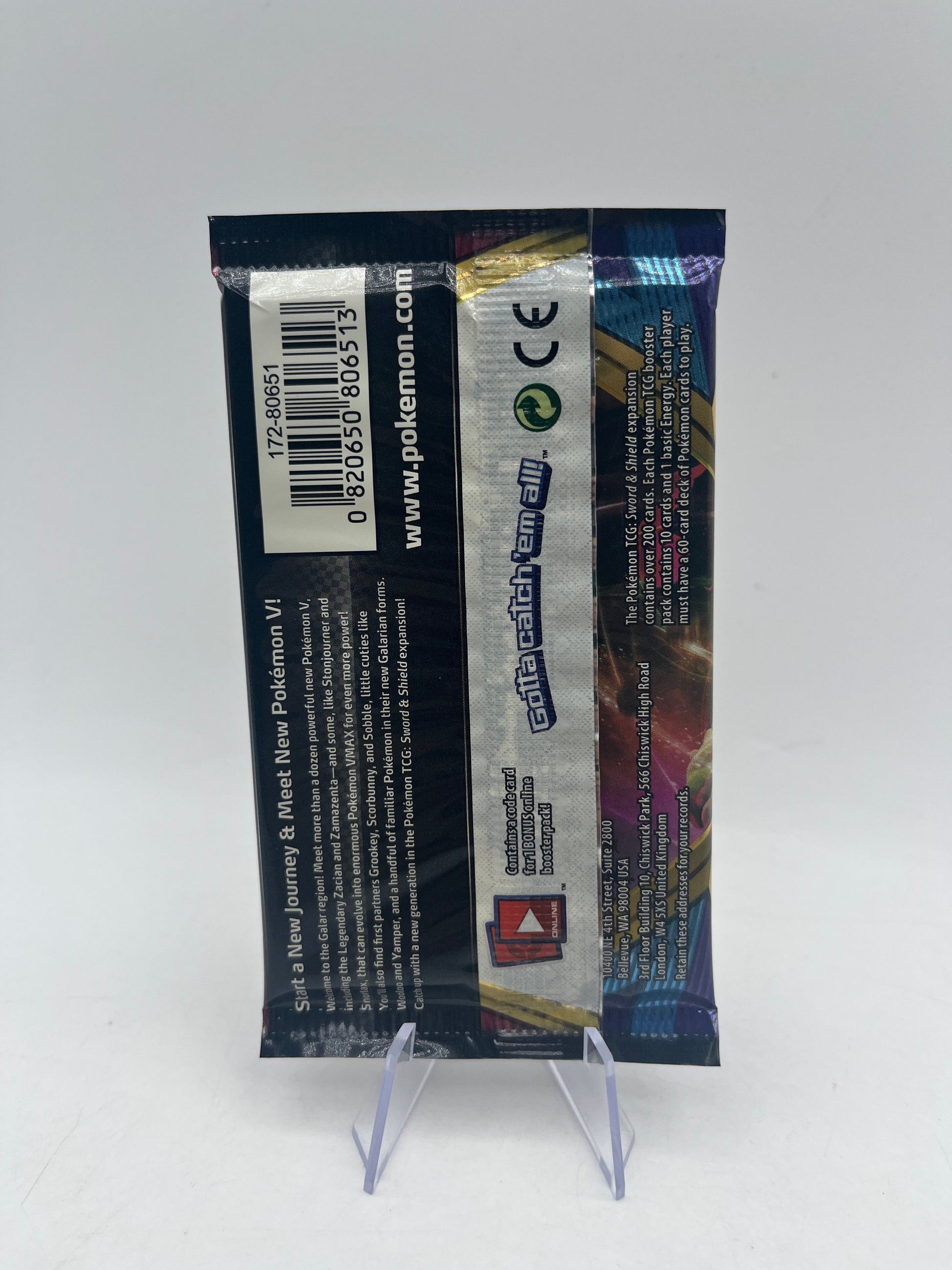 4x Pokemon Sword & Shield Booster Packs Full Art Set FRENLY BRICKS - Open 7 Days