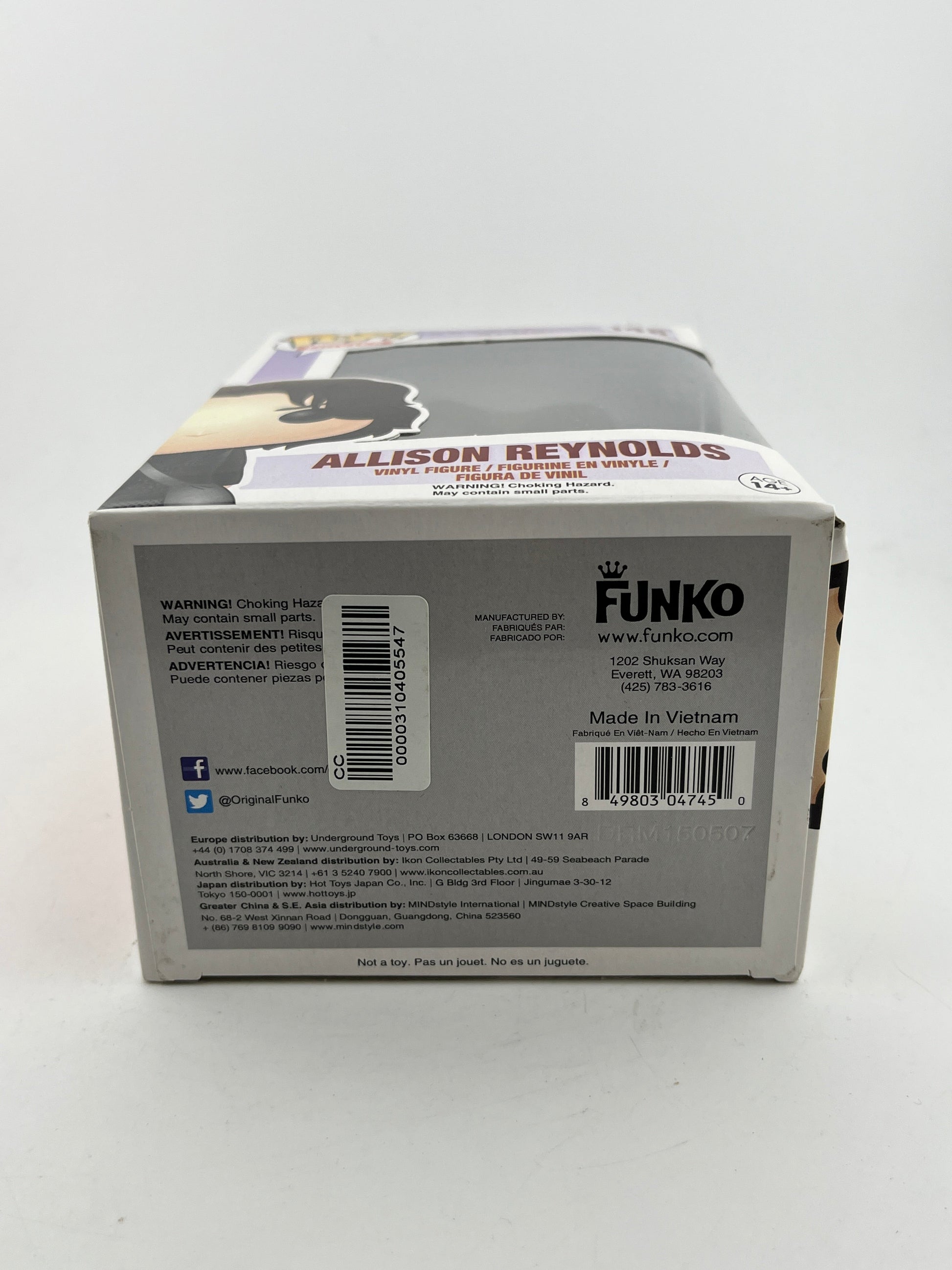 Funko POP! Movies The Breakfast Club - Allison Reynolds #148 FRENLY BRICKS - Open 7 Days