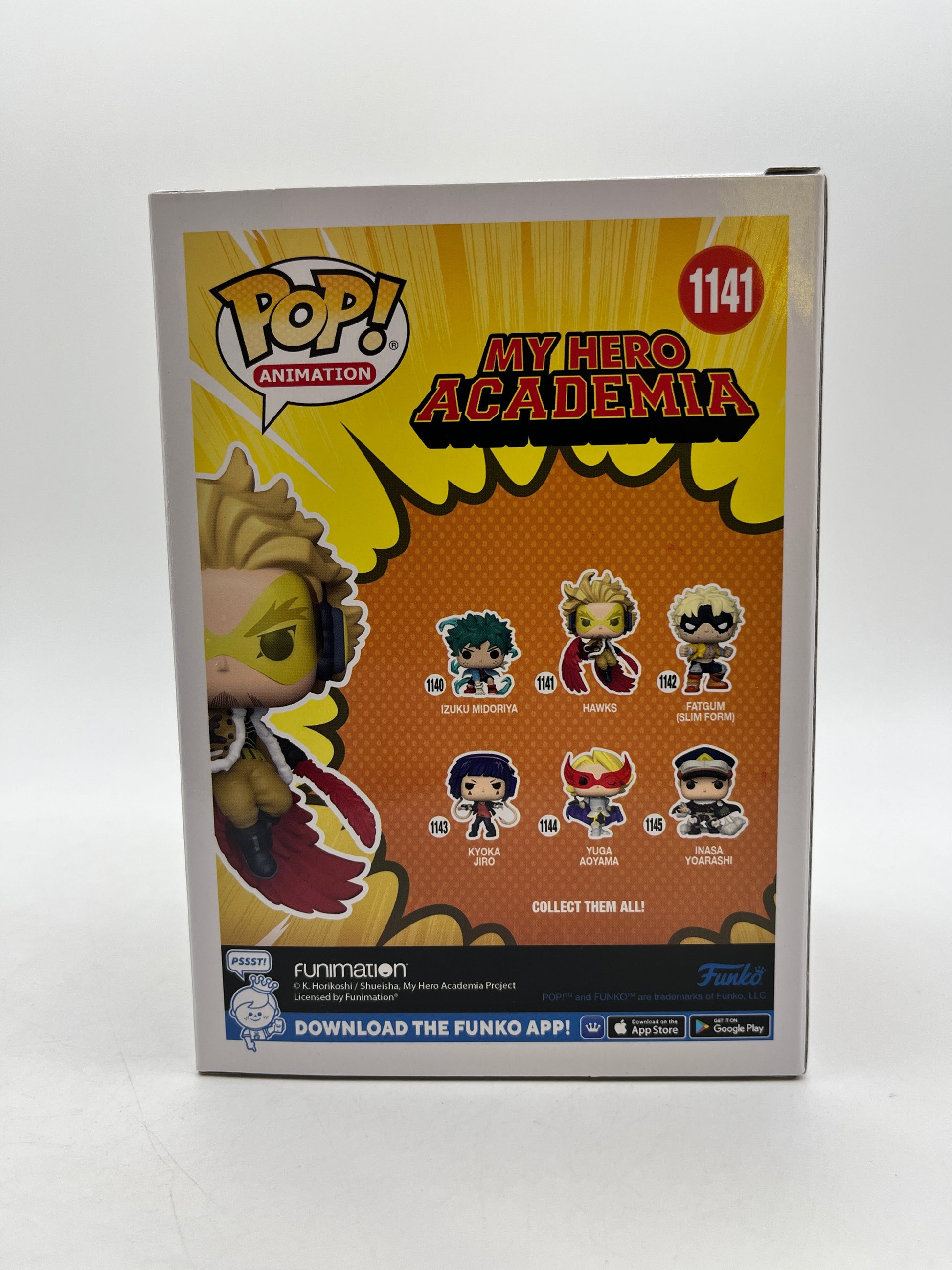 Funko POP! Animation My Hero Academia - Hawks #1141 - Vinyl Collectable FRENLY BRICKS - Open 7 Days
