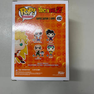 Pop Vinyl Dragon Ball Z # 492 Super Saiyan 3 Goku FRENLY BRICKS - Open 7 Days