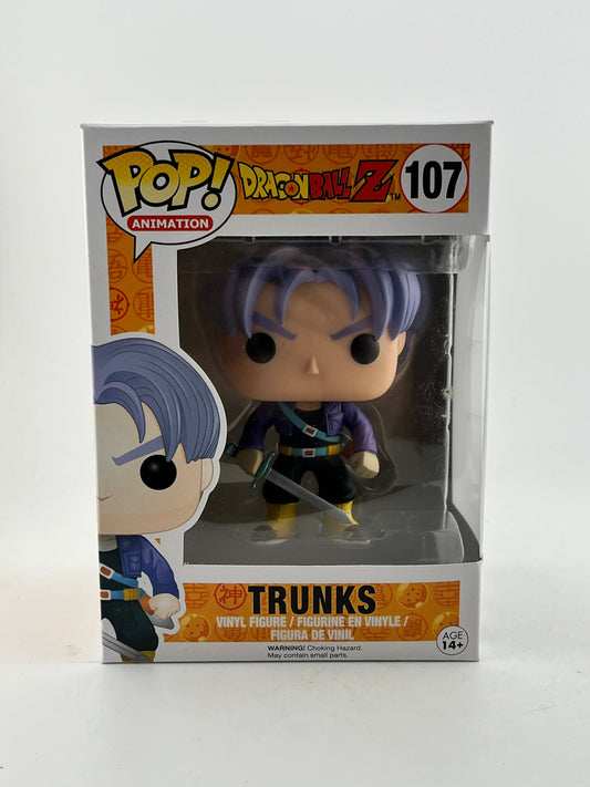 Funko POP! Animation DragonBall Z - Trunks #107 - Vinyl Collectable FRENLY BRICKS - Open 7 Days