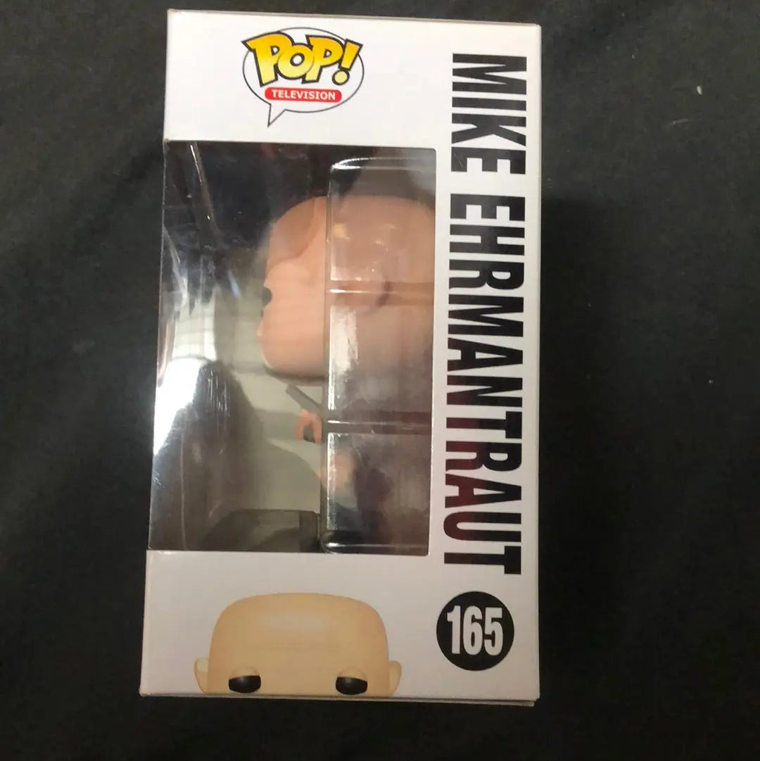 Funko Pop MIKE EHRMANTRAUT 165 Breaking Bad NEW in BOX shelf wear w/ Protector FRENLY BRICKS - Open 7 Days