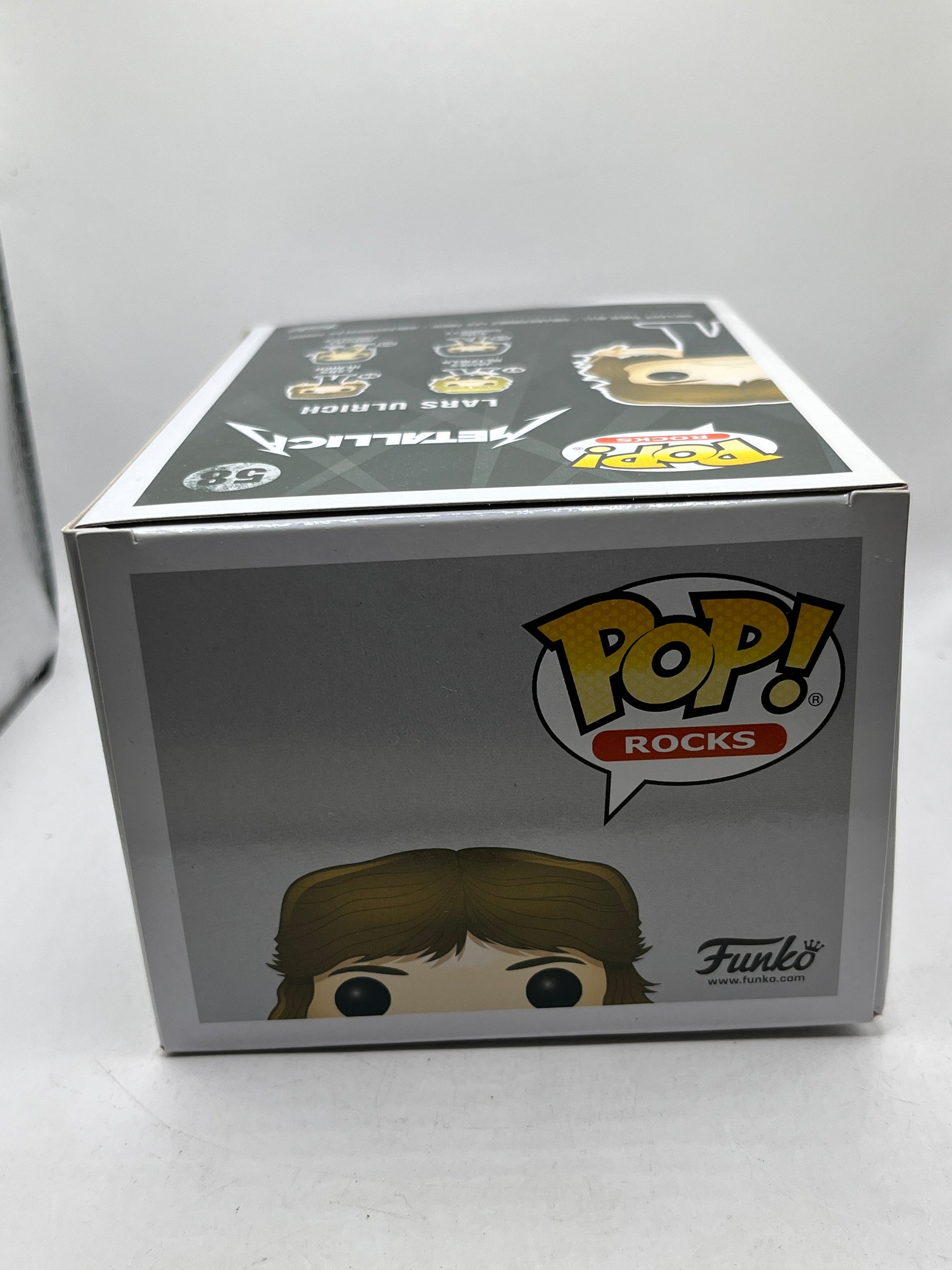 Funko POP! Rocks Metallic - Lars Ulrich #58 - Vinyl Collectable FRENLY BRICKS - Open 7 Days