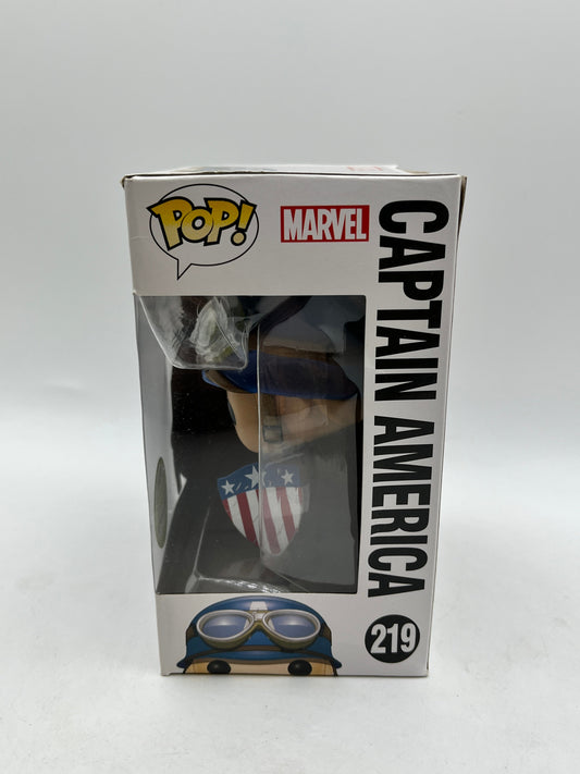 Funko POP! Marvel Captain America - First Avenger #219 - 2017 Convention Exclusive FRENLY BRICKS - Open 7 Days