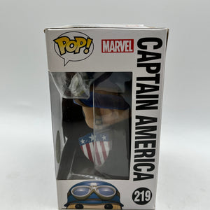 Funko POP! Marvel Captain America - First Avenger #219 - 2017 Convention Exclusive FRENLY BRICKS - Open 7 Days