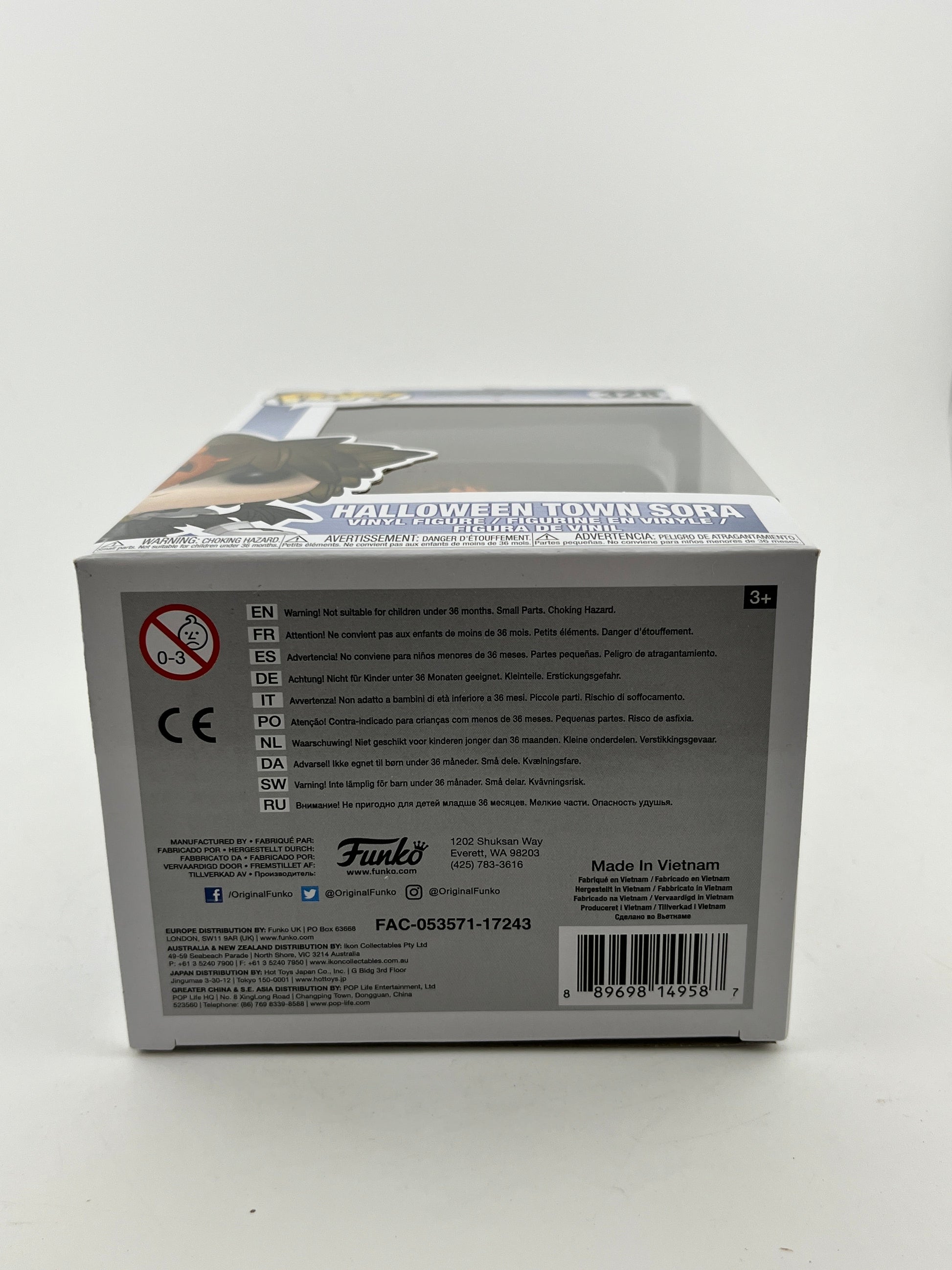 Funko POP! Games Disney Kingdom Hearts - Halloween Town Sora #328 FRENLY BRICKS - Open 7 Days