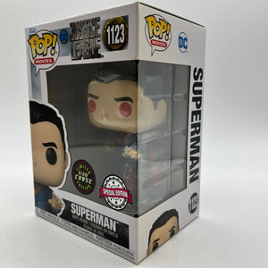 Funko POP! Movies DC Justice League Superman # 1123 Glow Chase Special Edition FRENLY BRICKS - Open 7 Days