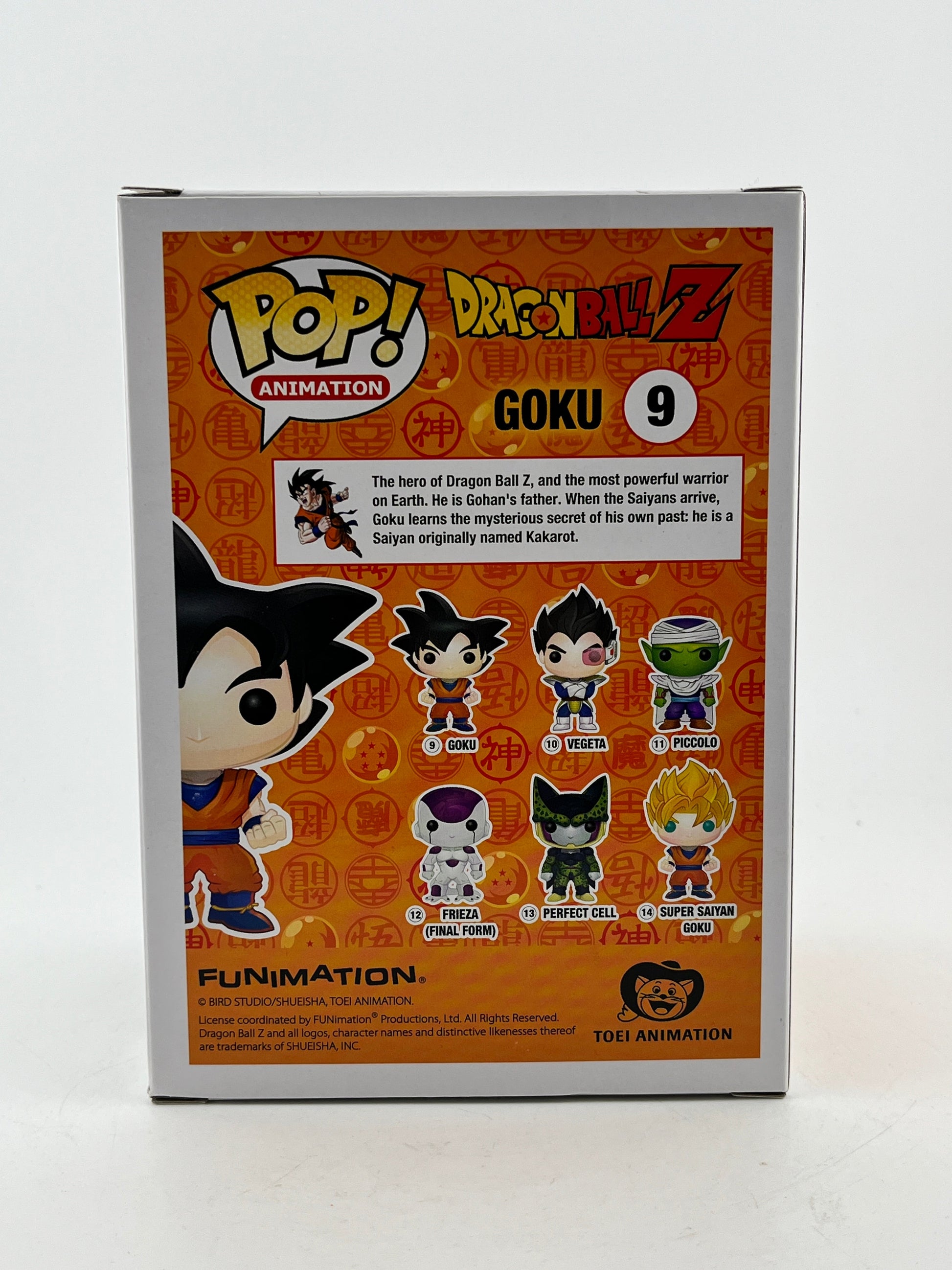 Funko POP! Animation DragonBall Z - Goku #9 - Vinyl Collectable FRENLY BRICKS - Open 7 Days