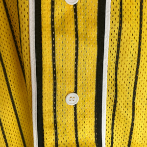 Nippon Baseball Hanshin Tigers Yellow/Black Blank Jersey Large