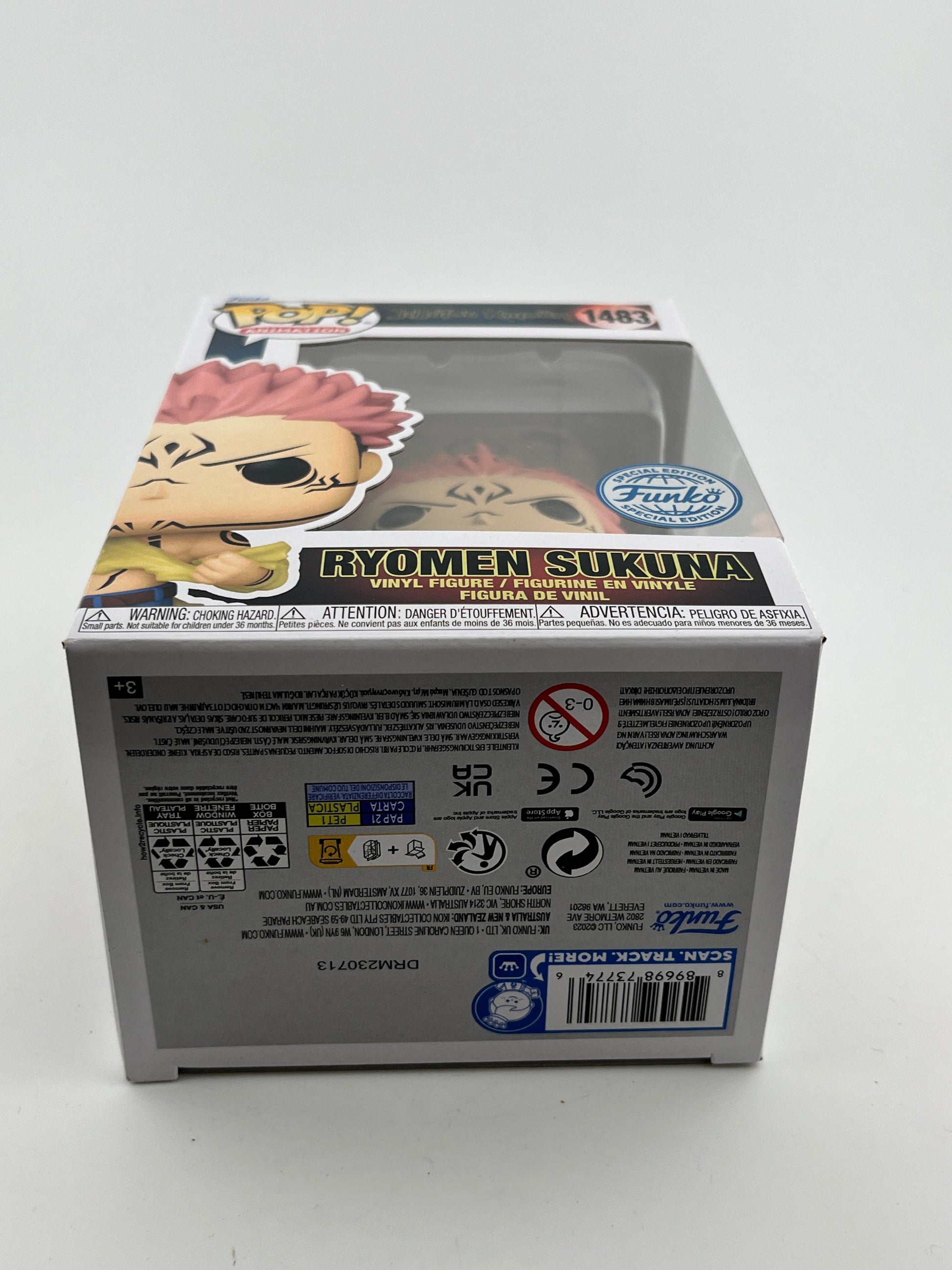 Funko POP! Animation JuJuTsu Kaisen - Ryomen Sukana #1483 - Special Edition FRENLY BRICKS - Open 7 Days